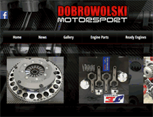 Tablet Screenshot of dobrowolskimotorsport.pl